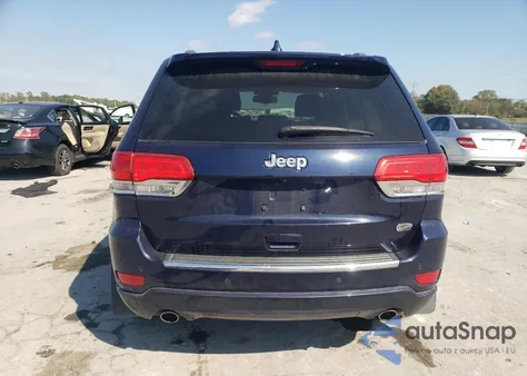 2014 Jeep Grand Cherokee Overland z USA, uszkodzony, nr VIN 1C4RJECG9EC427600